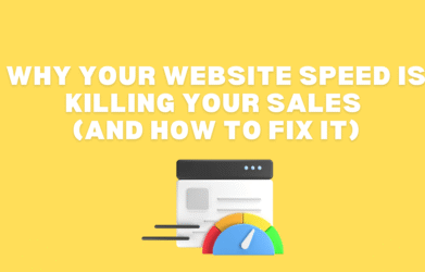 Website speed optimization